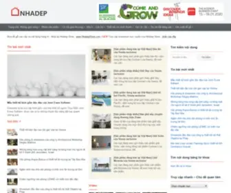 Nhadep.net(Cổng) Screenshot