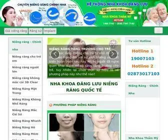 Nhakhoadangluu.com.vn(Nha Khoa Đăng Lưu) Screenshot