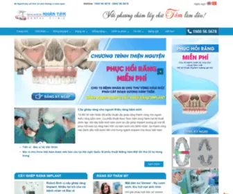 Nhakhoanhantam.com(Nha khoa Nhân Tâm) Screenshot