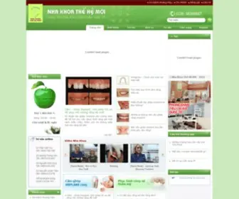 Nhakhoathehemoi.com.vn(Thế hệ mới) Screenshot