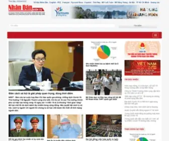 Nhandan.com.vn(Báo) Screenshot