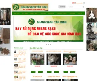 Nhangsachtamminh.com(Nhang sạch tâm minh) Screenshot