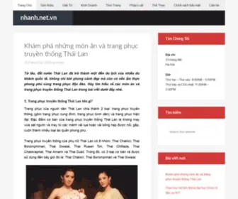 Nhanh.net.vn(Tin nhanh) Screenshot