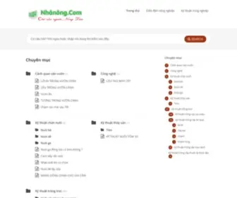 Nhanong.com(Site Maintenance) Screenshot