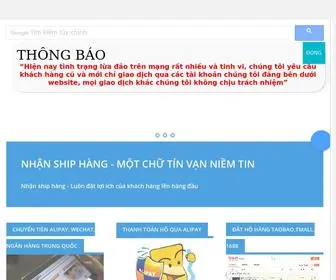 Nhanshiphang.vn(Nhận) Screenshot