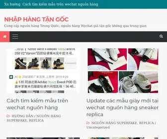 Nhaphangtangoc.com(Đăng nhập ‹ Nhập hàng tận gốc) Screenshot