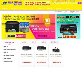 Nhaphong.com(NHÃ PHONG OfficePrinter) Screenshot