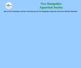 Nhaquariumsociety.com(New Hampshire Aquarium Society) Screenshot