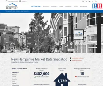 Nhar.com(New Hampshire REALTORS) Screenshot