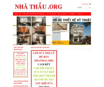 Nhathau.org(Tổng) Screenshot