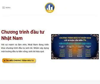 NhatnamGroup.asia(Công ty bất động sản Nhật Nam) Screenshot