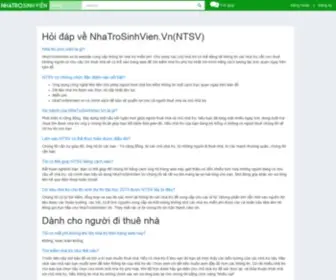 Nhatrosinhvien.vn(Hỏi) Screenshot