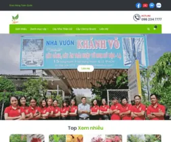 Nhavuonkhanhvo.vn(Nhà) Screenshot