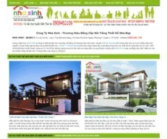 Nhaxinhcenter.com.vn(Nhà Xinh®) Screenshot