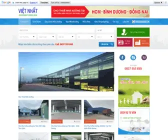 Nhaxuongbinhduong.com.vn(Cho Thuê Nhà Xưởng Bình Dương) Screenshot