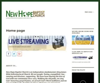 Nhbaptist.com(Serving Independence & Jackson County since 1964) Screenshot