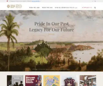 NHB.gov.sg(The National Heritage Board (NHB)) Screenshot