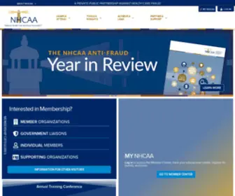 Nhcaa.org(A PRIVATE) Screenshot