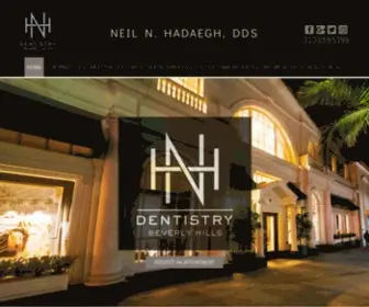 Nhdentistrybeverlyhills.com(Beverly Hills) Screenshot