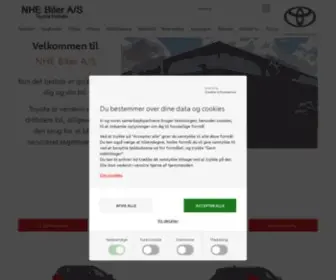 Nhebiler.dk(NHE Biler) Screenshot