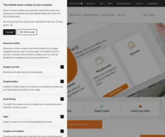 NHG.org.uk(Creating Safe) Screenshot