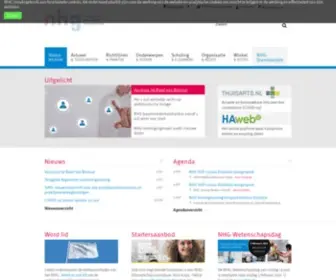 NHG.org(Het Nederlands Huisartsen Genootschap) Screenshot