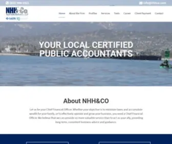 NHhco.com(Nasif, Hicks, Harris & Co., LLP) Screenshot