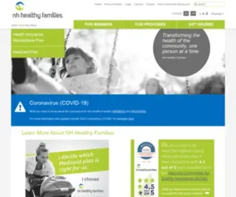 Nhhealthyfamilies.com(New Hampshire Medicaid and Health Insurance) Screenshot