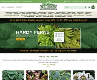 Nhhostas.com(Last Chance To Plant Hostas in Your Garden Before Winter) Screenshot