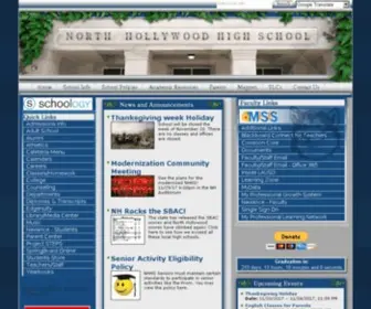 NHHS.net(North Hollywood High School) Screenshot
