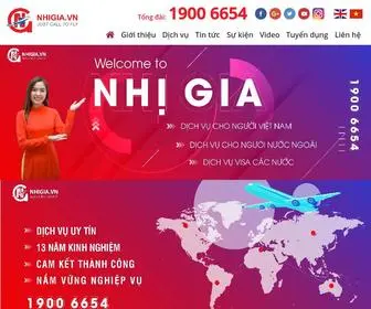 Nhigia.vn(CÔNG TY TNHH THƯƠNG MẠI VÀ DỊCH VỤ NHỊ GIA) Screenshot