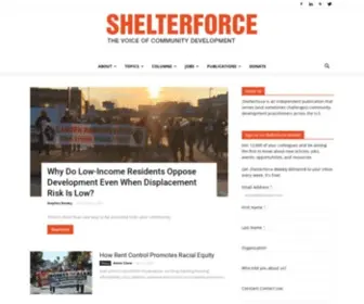 Nhi.org(Shelterforce) Screenshot