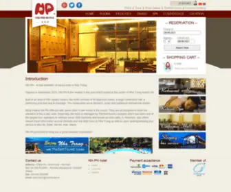 Nhiphihotel.vn(Nhi Phi hotel) Screenshot