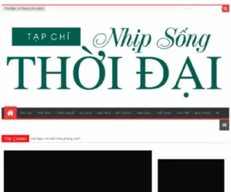 Nhipsongthoidai.vn(Trang chủ) Screenshot