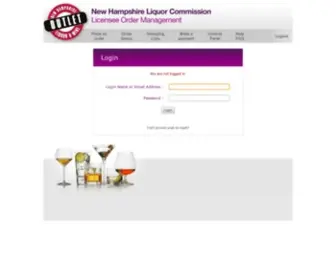 Nhliquorandwine.com(Main Page) Screenshot