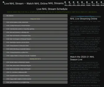 NHLStream.nu(Watch NHL Streams and Live KHL Hockey Online) Screenshot