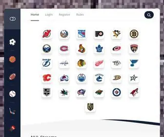 NHLStreams100.com(NHL Streams) Screenshot