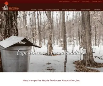 Nhmapleproducers.com(New Hampshire Maple Producers Association) Screenshot