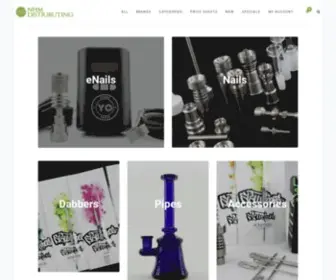 NHmdistributing.com(Wholesale Smoke Shop Distributor) Screenshot