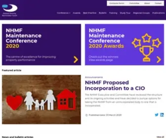 NHMF.co.uk(NHMF) Screenshot