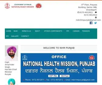 NHmpunjab.in(NHM Punjab Recruitment 2021 Notification) Screenshot