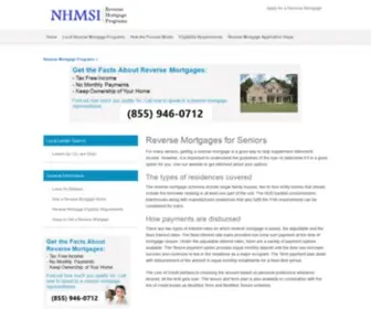 NHmsi.com(HECM Loans for Seniors) Screenshot