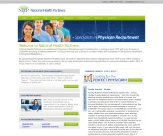 Nhpartners.com(Physician Recruitment Firms 888) Screenshot