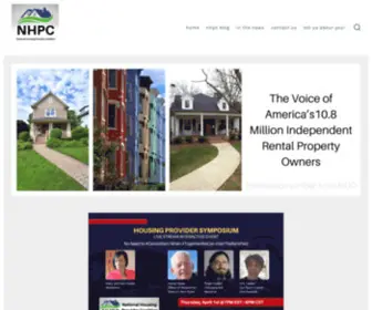 NHPC.org(National Housing Provider Coalition) Screenshot