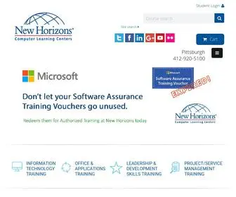 Nhpittsburgh.com(Computer Training & Certification Pittsburgh) Screenshot