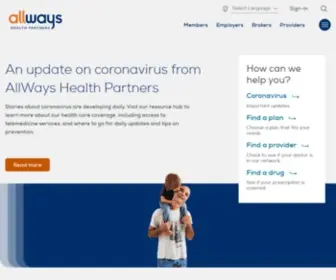 NHP.org(AllWays Health Partners) Screenshot