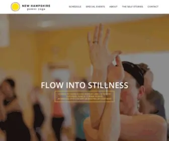 Nhpoweryoga.com(New Hampshire Power Yoga) Screenshot