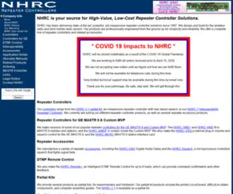 NHRC.net(NHRC Repeater Controllers) Screenshot