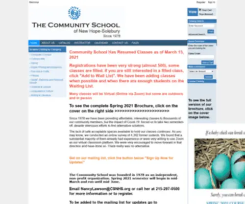 NHscommunityschool.org(NHSCOMMUNITYSCHOOL) Screenshot