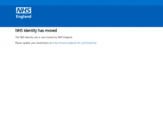 Nhsidentity.nhs.uk(Nhsidentity) Screenshot